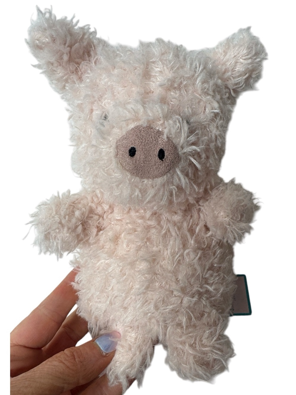 Jellycat Plush Fluffy 8” Piglet Stuffed Animal.